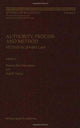 Book cover of: Authority, Process and Method. By: Menahem