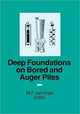 Book cover of: Deep Foundations on Bored and Auger Piles - BAP III. By: Van Impe