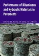 Book cover of: Performance of Bituminous and Hydraulic Materials in Pavements. By: Zoorob