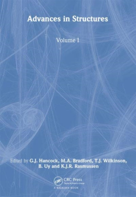 Book cover of: Advances in Structures, Volume 1