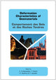 Book cover of: Deformation Characteristics of Geomaterials / Comportement Des Sols Et Des Roches Tendres. By: Benedetto