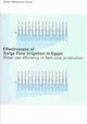 Book cover of: Effectiveness of Surge Flow Irrigation in Egypt. By: Ismail