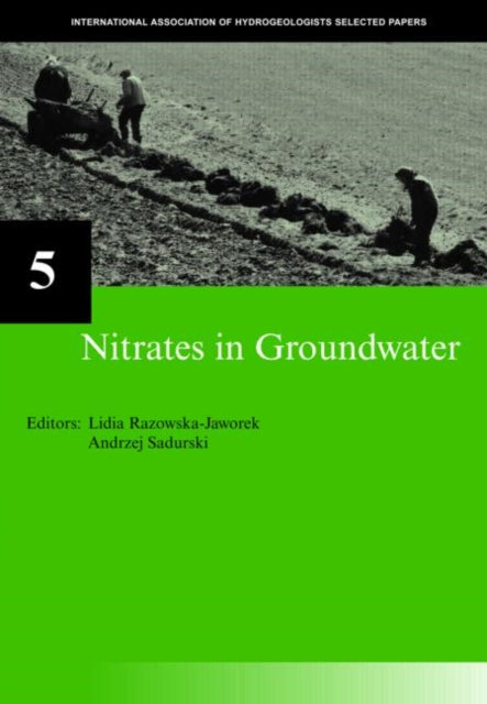Book cover of: Nitrates in Groundwater. By: Lidia Razowska