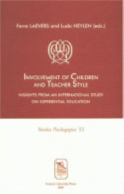 Book cover of: Involvement of Children and Teacher Style