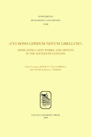 "Cui dono lepidum novum libellum?"
