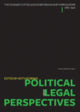 Book cover of: Political and Legal Perspectives. By: Keith Robbins