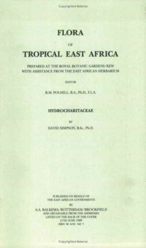 Flora of Tropical East Africa - Hydrocharitaceae (1989)