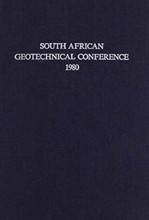 South African geotechnical conference, 1980