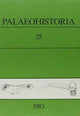 Book cover of: Palaeohistoria 25 (1983)