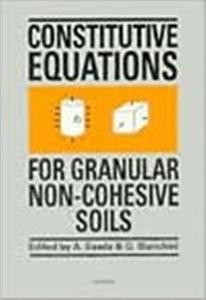 Constitutive Equations for Granular Non-Cohesive Soils