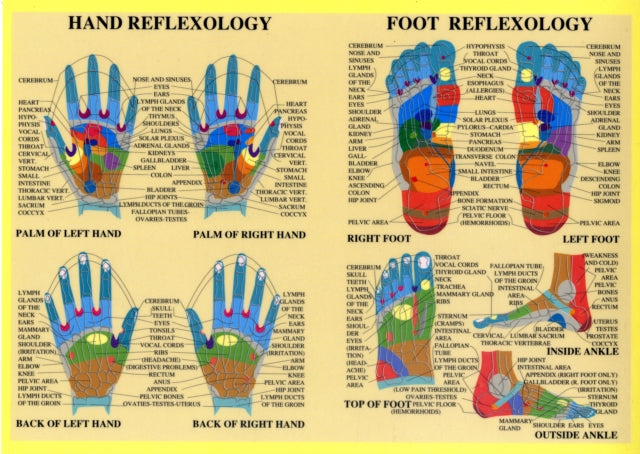 Book cover of: Hand & Foot Reflexology -- A2