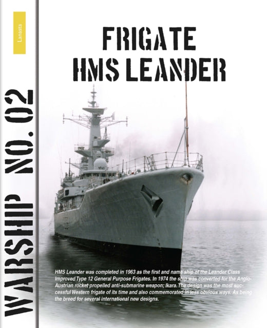 Book cover of: Frigate HMS Leander. By: Jantinus Mulder
