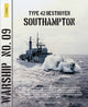 Book cover of: Type 42 destroyer Southampton. By: Jantinus Mulder