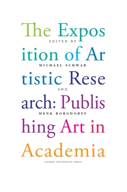 Book cover of: Exposition of Artistic Research. By: Schwab