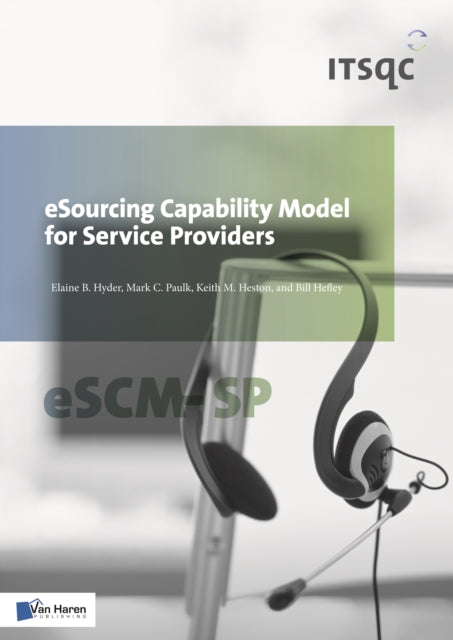 Book cover of: Esourcing Capability Model for Service Providers. By: Van Haren Publishing