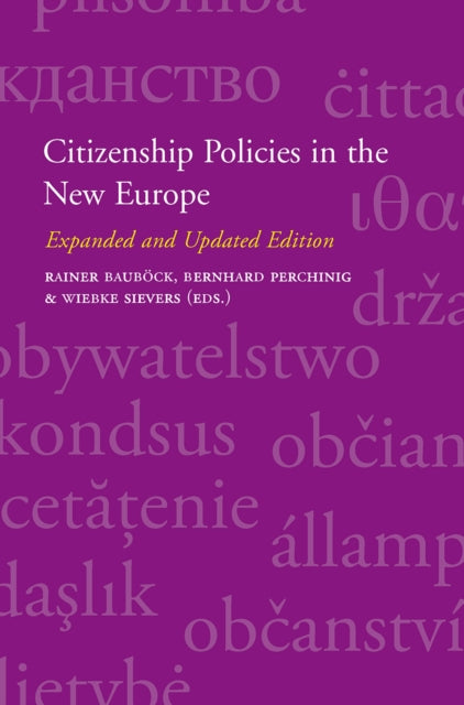 Book cover of: Citizenship Policies in the New Europe