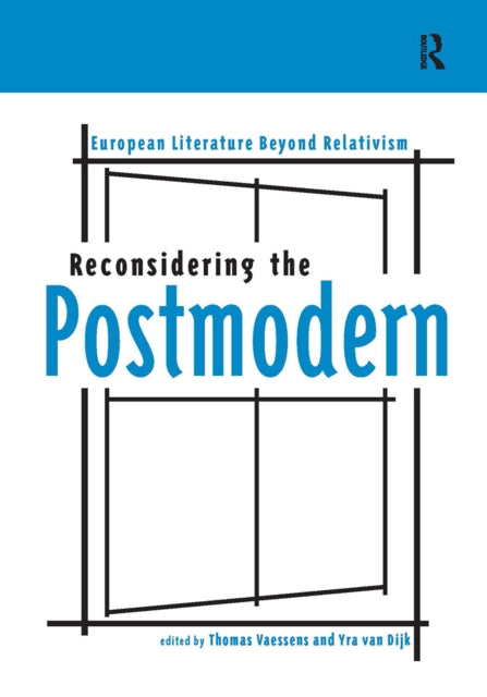 Book cover of: Reconsidering the Postmodern. By: Thomas Vaessens