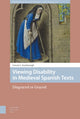 Viewing Disability in Medieval Spanish Texts