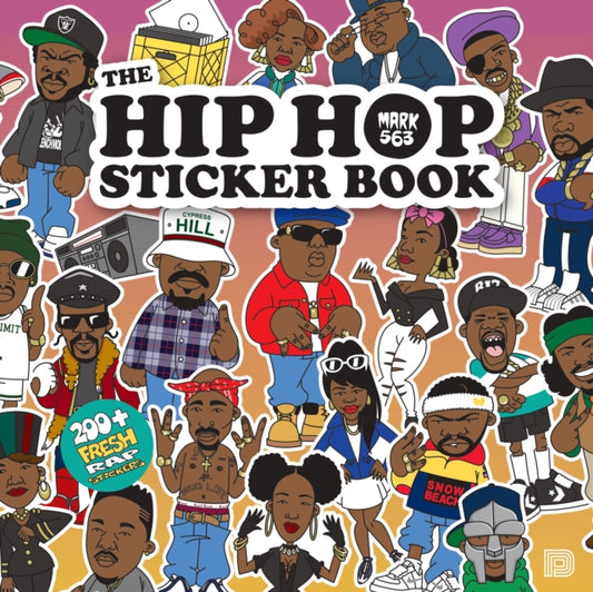 Book cover of: Hip Hop Sticker Book