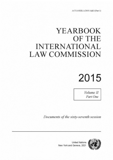 Book cover of: Yearbook of the International Law Commission 2015. By: United Nations