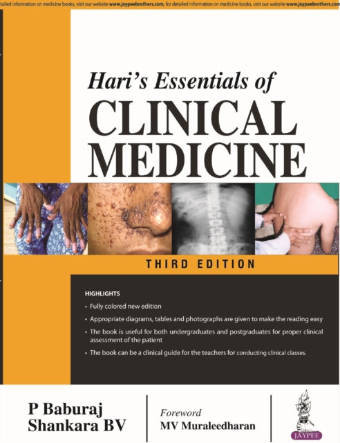Book cover of: Hari's Essentials of Clinical Medicine. By: P. Baburaj