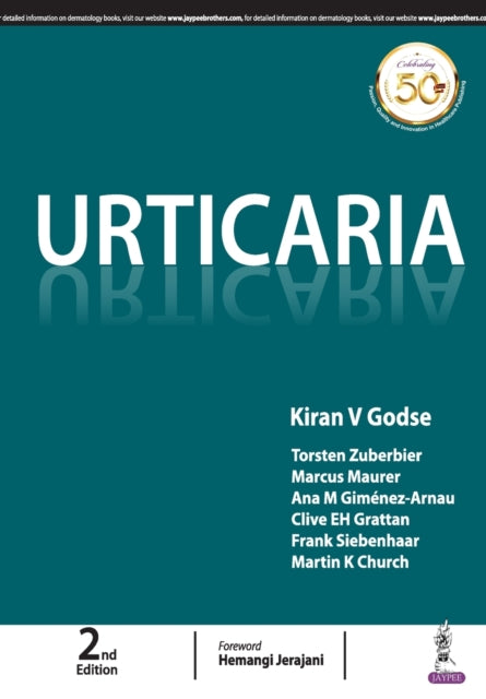 Book cover of: Urticaria. By: Kiran V. Godse