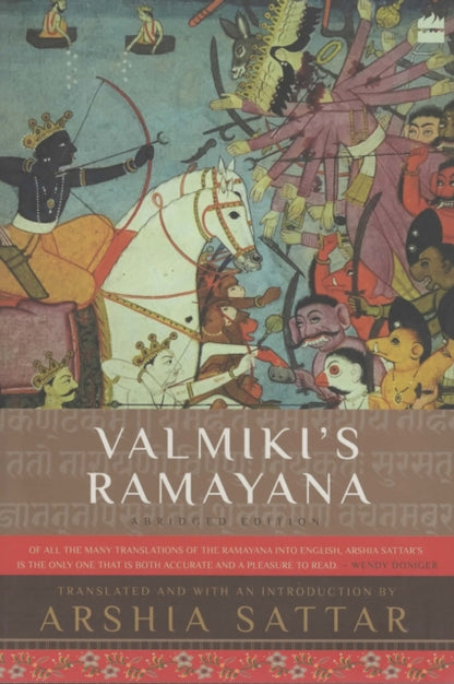 Book cover of: Valmiki's Ramayana