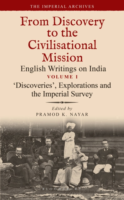 Book cover of: ‘Discoveries’, Explorations and the Imperial Survey. By: Pramod K. Nayar