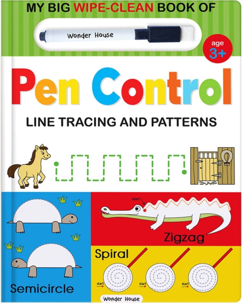 My Big Wipe And Clean Book of Pen Control for Kids