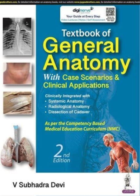 Book cover of: Textbook of General Anatomy. By: V. Subhadra Devi