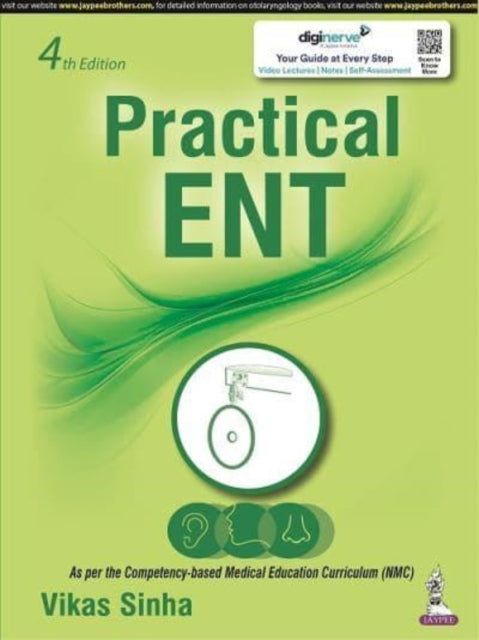 Book cover of: Practical ENT. By: Vikas Sinha
