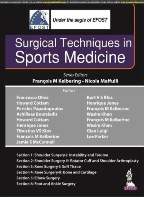 Book cover of: Surgical Techniques in Sports Medicine. By: Francois M. Kelbering