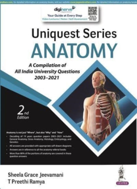Book cover of: Uniquest Series: Anatomy. By: Sheela Grace Jeevamani