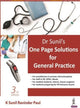 Book cover of: Dr Sunil's One Page Solutions for General Practice. By: K. Sunil Ravinder Paul