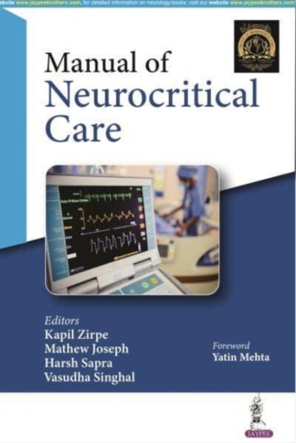 Book cover of: Manual of Neurocritical Care. By: Kapil Zirpe