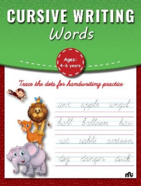 Book cover of: Cursive Writing Words