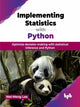 Book cover of: Implementing Statistics with Python
