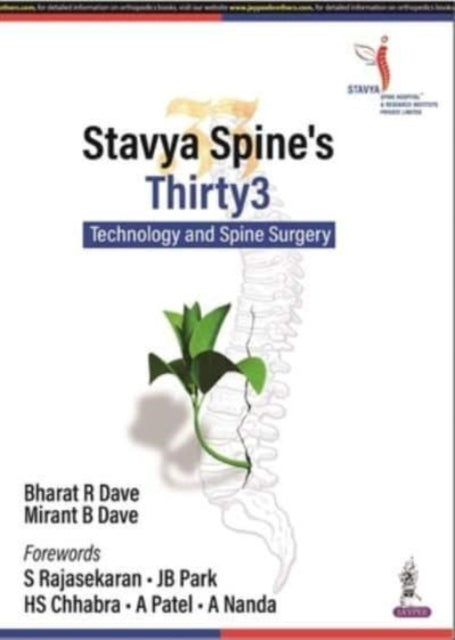 Book cover of: Stavya Spine's Thirty3. By: Bharat R. Dave
