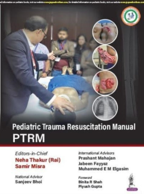 Book cover of: Pediatric Trauma Resuscitation Manual. By: Neha Thakur