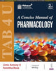 Book cover of: Concise Manual of Pharmacology. By: Linto Antony A