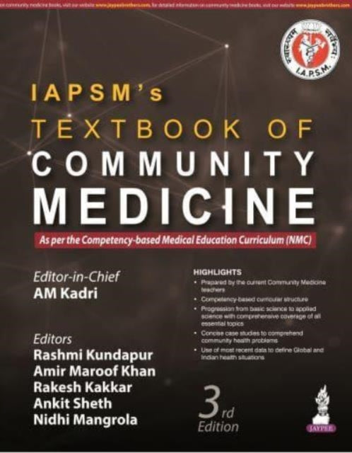 Book cover of: Textbook of Community Medicine