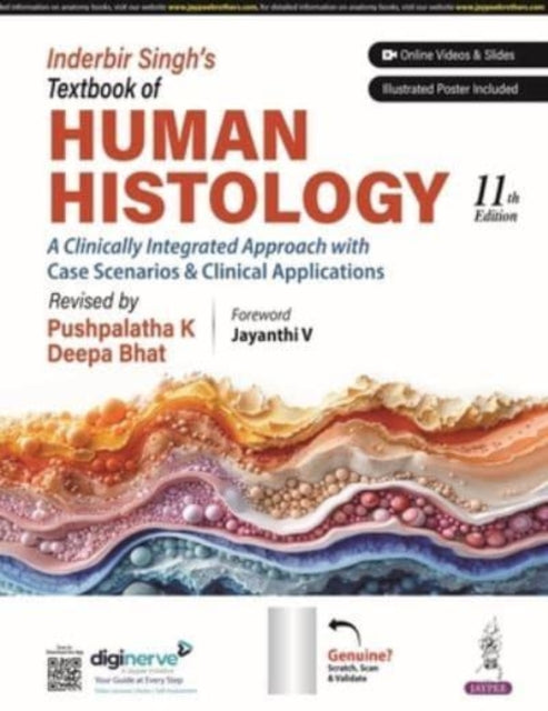Book cover of: Inderbir Singh's Textbook of Human Histology