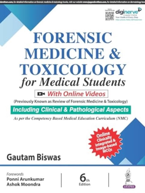 Book cover of: Forensic Medicine & Toxicology for Medical Students. By: BISWAS