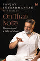 Book cover of: On That Note