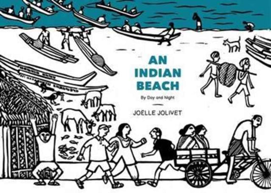 Book cover of: Indian Beach - By Day and Night. By: Joëlle Jolivet
