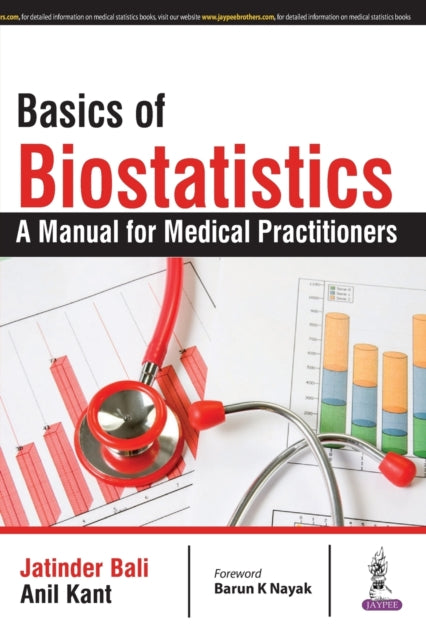 Book cover of: Basics of Biostatistics. By: BALI