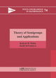 Book cover of: Theory of Semigroups and Applications. By: Kalyan B. Sinha