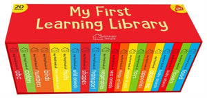 My First Learning Library Box Set 2, Box Set of 20 Board Books for Children