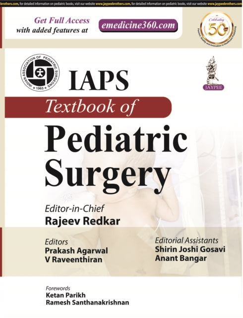Book cover of: IAPS Textbook of Pediatric Surgery. By: Rajeev Redkar