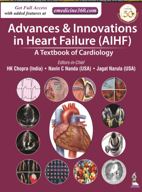 Book cover of: Advances & Innovations in Heart Failure (AIHF). By: H. K. Chopra